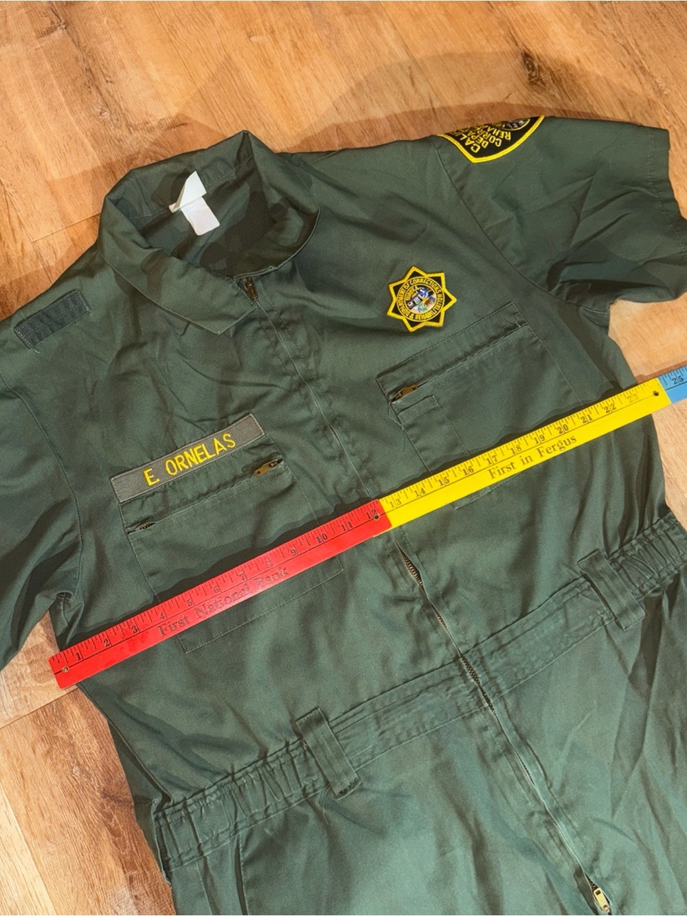 California Eureka Department Of Corrections 2XL Jumpsuit Tactical Coveralls USA